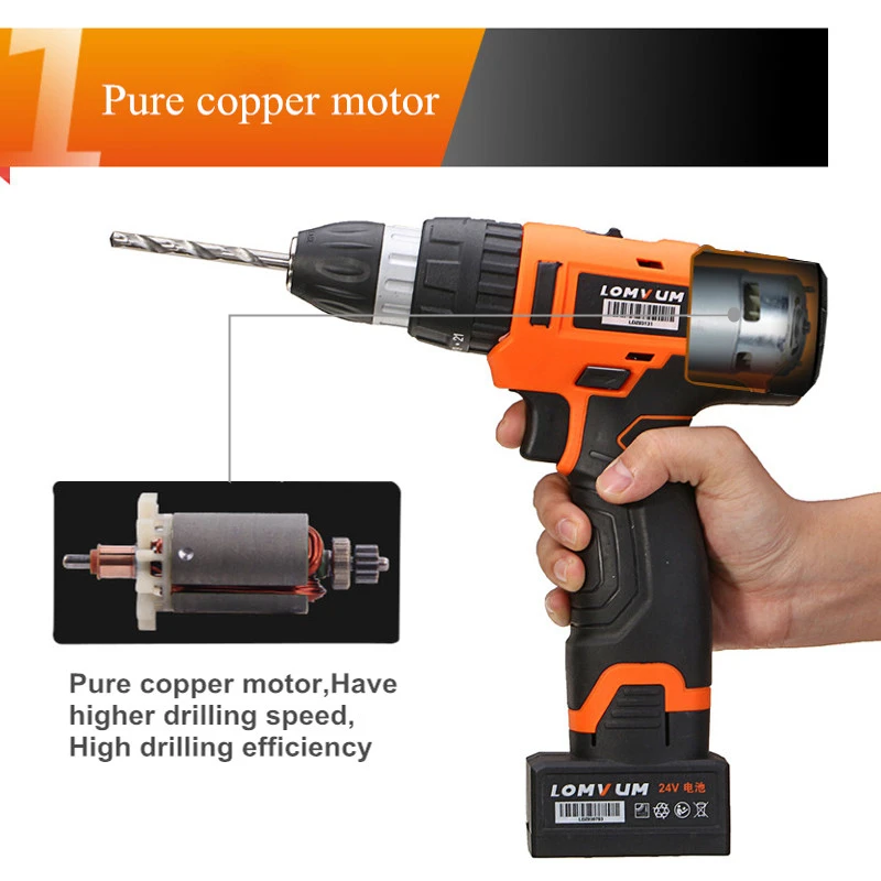US $127.90 220V Multifunction Battery Electric Screwdriver Rechargeable Hand Driver Power Tools Cordless Screwdriver Mini Drill Rotary Tool