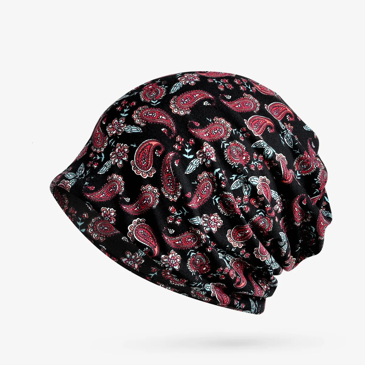 Женские спортивные головные уборы Skullies кешью принт Beanies turban шапка женская зимняя шапка для Для женщин головка Кепки шапочка мешковатая шляпа Женская Кепки без полей для мужчин