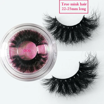 

PRIVATE LOGO custom package cute Mink hair eyelashes sexy mink lashes Cross long False eyelash Daily fake eye lashes custom box