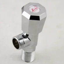 Напрямую от производителя продажи медный алмаз треугольный клапан Восьмиугольные прямые колеса ведущий клапан камера горшок водонагреватель Inle