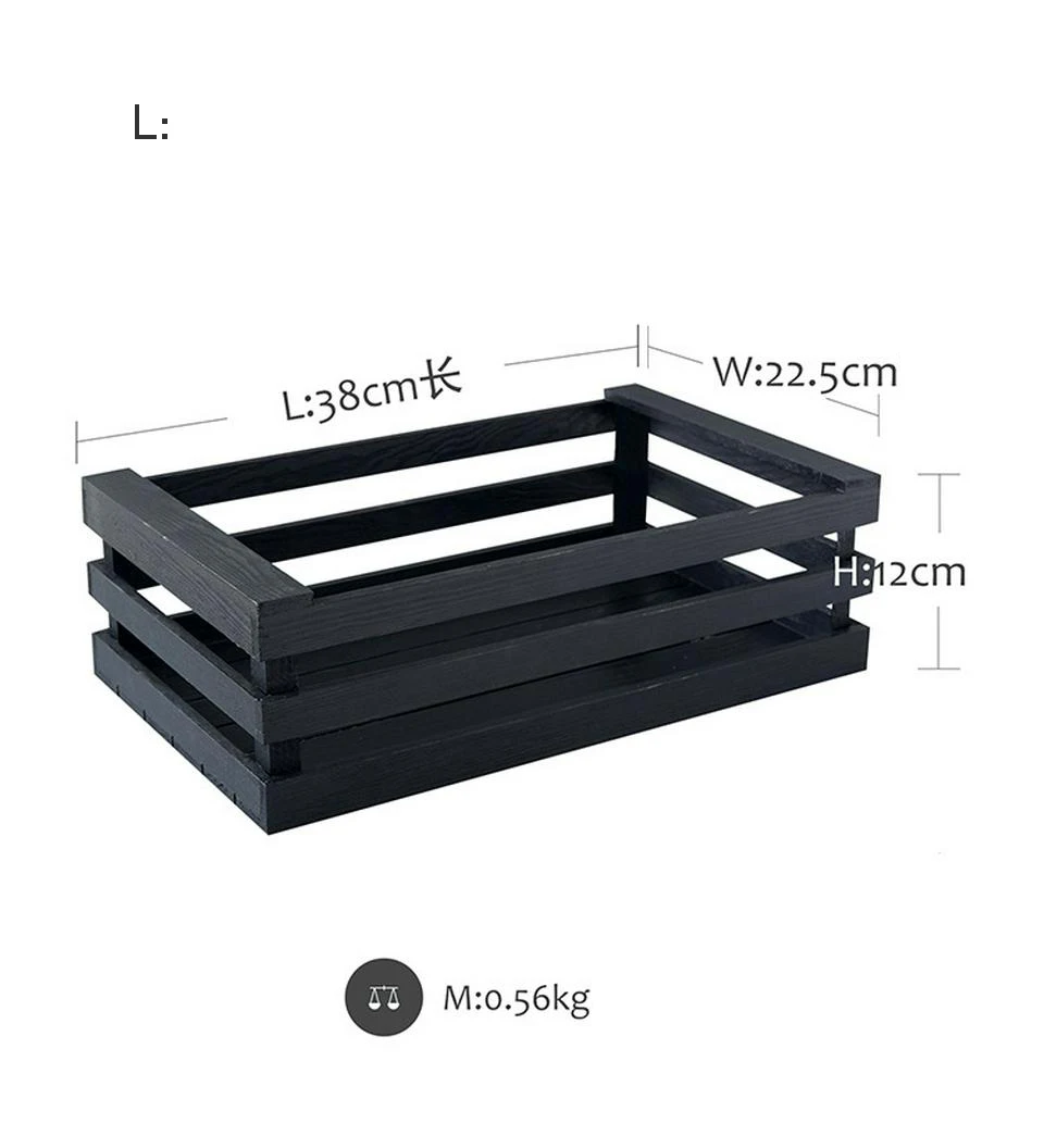 3 шт. скандинавские деревянные черные/белые корзины для хранения минималистский домашний реквизит для фотографий настольная прямоугольная корзина для хранения хранение разного лотка