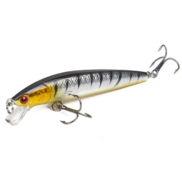1Pcs Japanese Minnow Fishing Lures Floating Hard Bait 105mm 8.3g Artificial Wobbler Crankbait Carp Perch Pesca Fishing Tackle 10