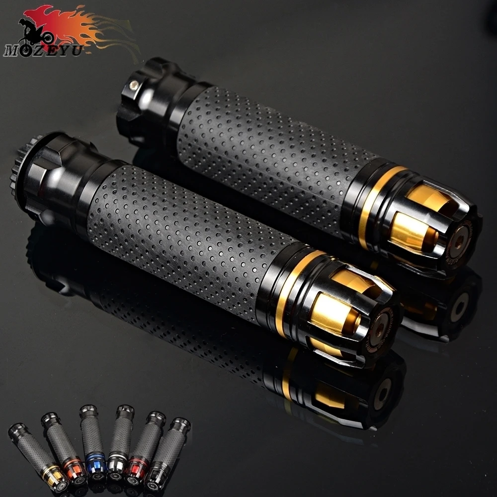 YZ125 YZ250 WR250 7/" 22 мм CNC аксессуары мотоциклетные ручки для YAMAHA XT600 XT 600 XP500 530 рукоятка Конец Руль