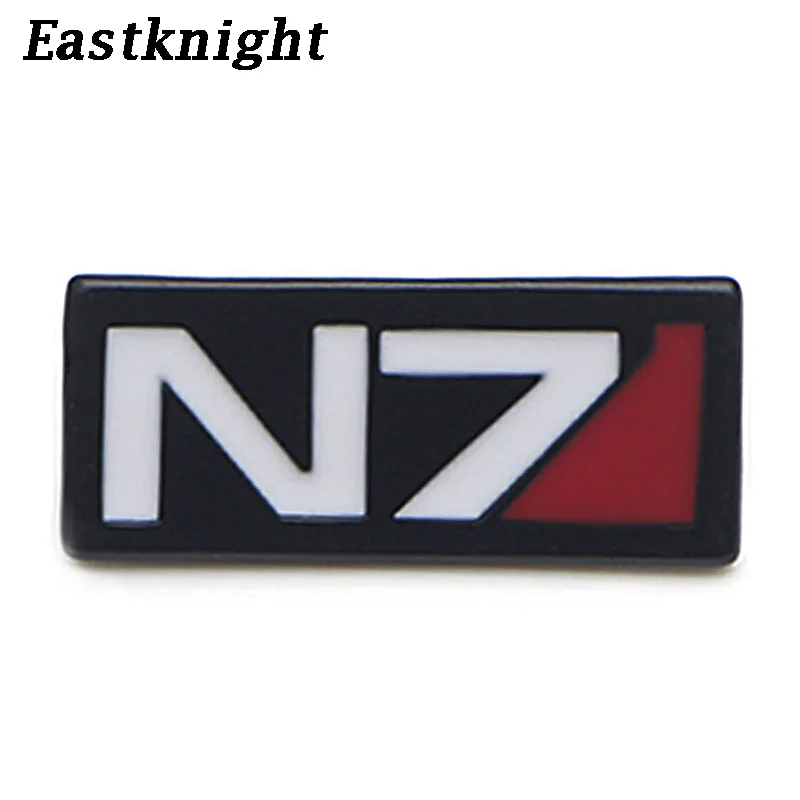 V280 Игра Mass Effect металлические эмалированные булавки и Броши Модные нагрудные булавки рюкзак сумки значок коллекция