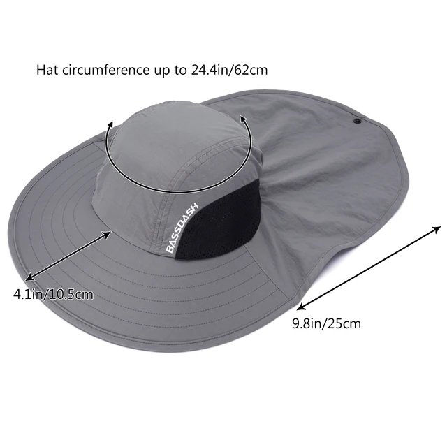 Cappello Trekking UPF50+ - Tesa Larga, Traspirante, Anti UV Per Estete E Attività Outdoor - Foto 6