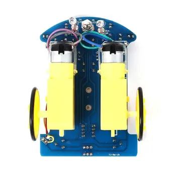 

8 Pin Smart Tracking Car D2-1 Intelligent DIY W/ TT Motor Wheel Electronics