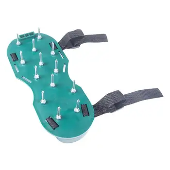 

1 Pair Garden Yard Grass Cultivator Scarification Lawn Aerator Nail Shoes Grassland Ripper Tool