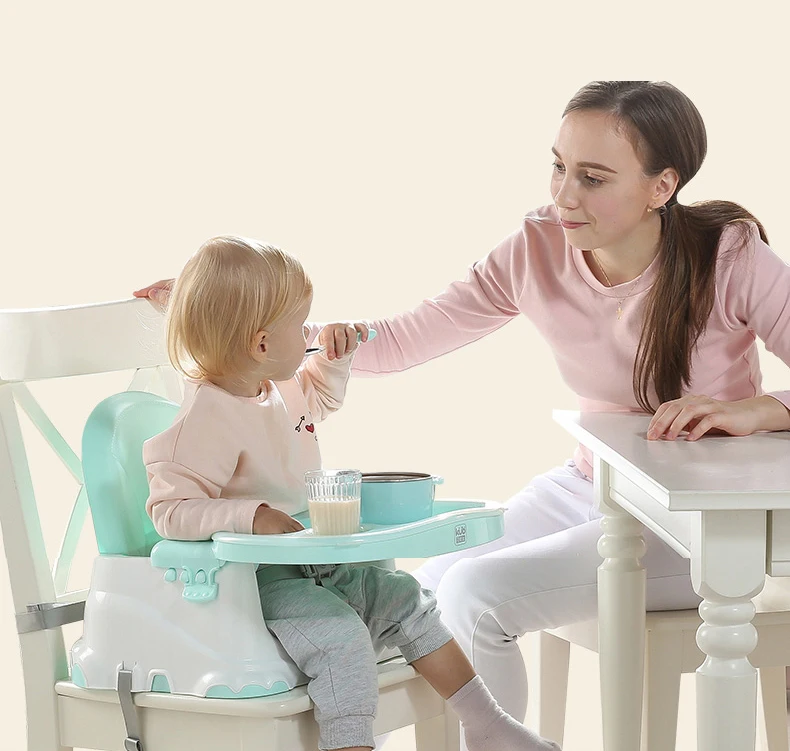 Детский портативный многофункциональный обеденный стол и стулья складной стул практичный для детей 0-3 лет