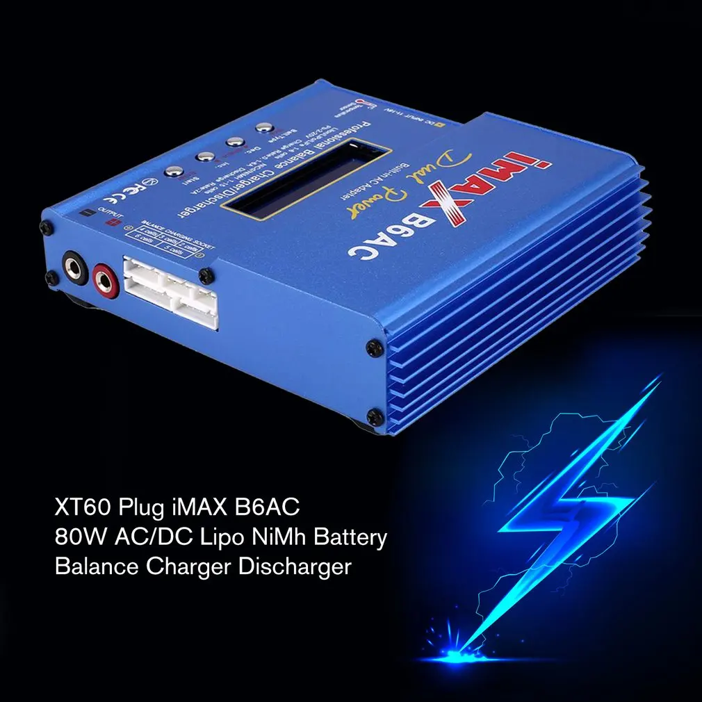 IMAX B6AC 80W 6A Lipo NiMh Li-Ion Ni-Cd AC/DC RC зарядное устройство 10W Dis зарядное устройство для rc-вертолет на радиоуправлении беспилотный самолёт батарея