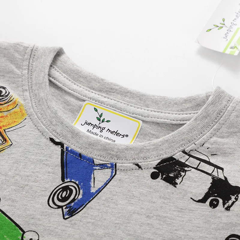 Jumpingbaby/ г. Футболка футболка для мальчиков детская футболка с машинкой летний топ koszulka koszulki meskie, детская одежда Enfant, футболка, футболки