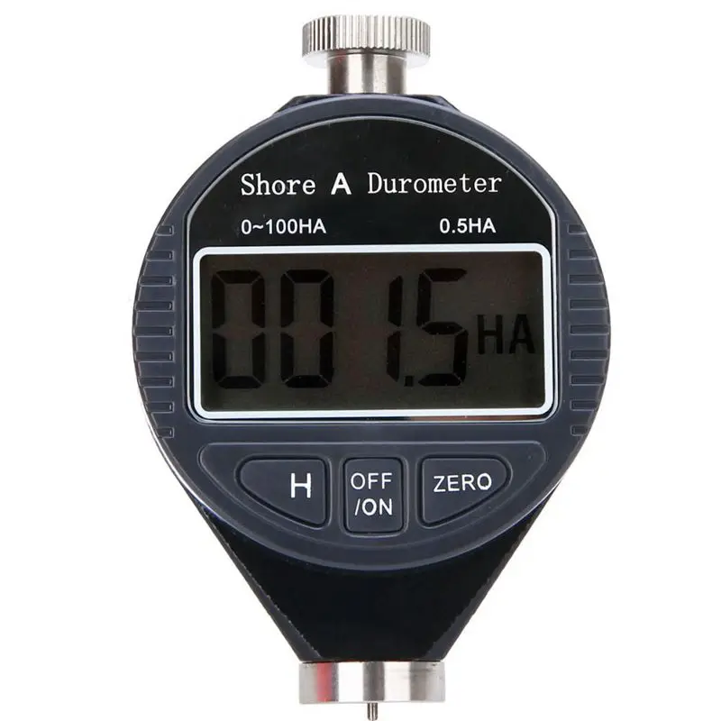 

TOP!-1pc New Digital Hardness Durometer Tester 0-100HA Shore A LCD Meter For Rubber Plastic Leather Multi-grease Wax