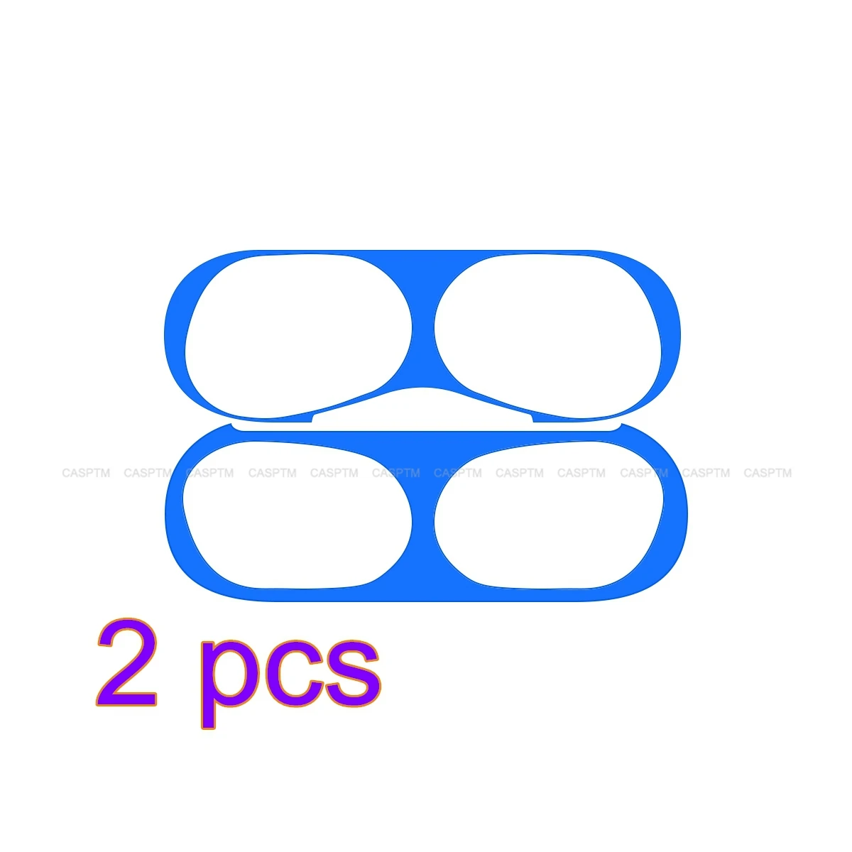 2 шт металлический чехол для Airpods Pro Пылезащитная наклейка для Apple Air Pods 3 Чехол Пылезащитная наклейка защита кожи