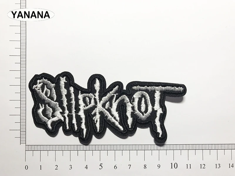 A Rock band Heavy Metal Band banner Patch Badges Embroidered Applique Sewing Iron On Badge Clothes Garment Apparel Accessories