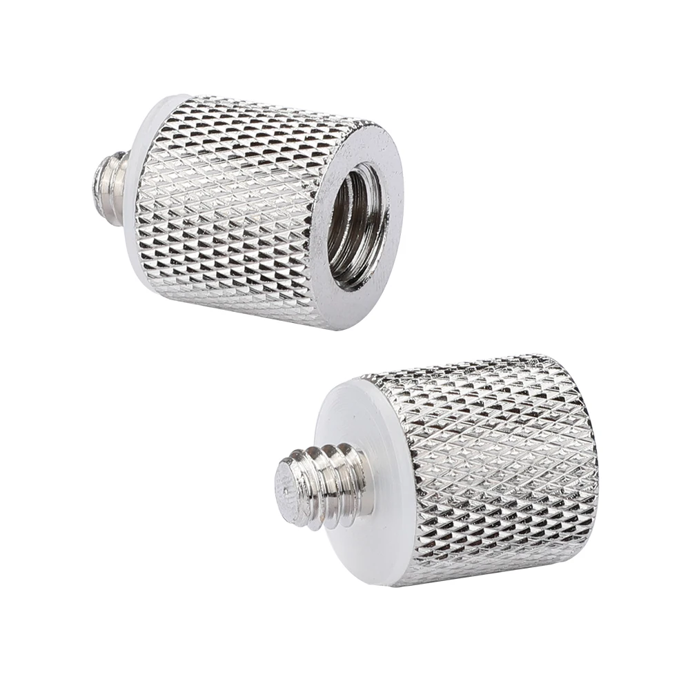 CAMVATE 2Pcs Tripod Thread Reducer Screw Adapter With 3 8 16 Female To camvate-2pcs-tripod-thread-reducer-screw-adapter-with-3-8-16-female-to