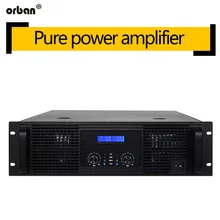 2000W pure rear stage 2 channel professional power amplifier high power stage outdoor performance home KTV conference project