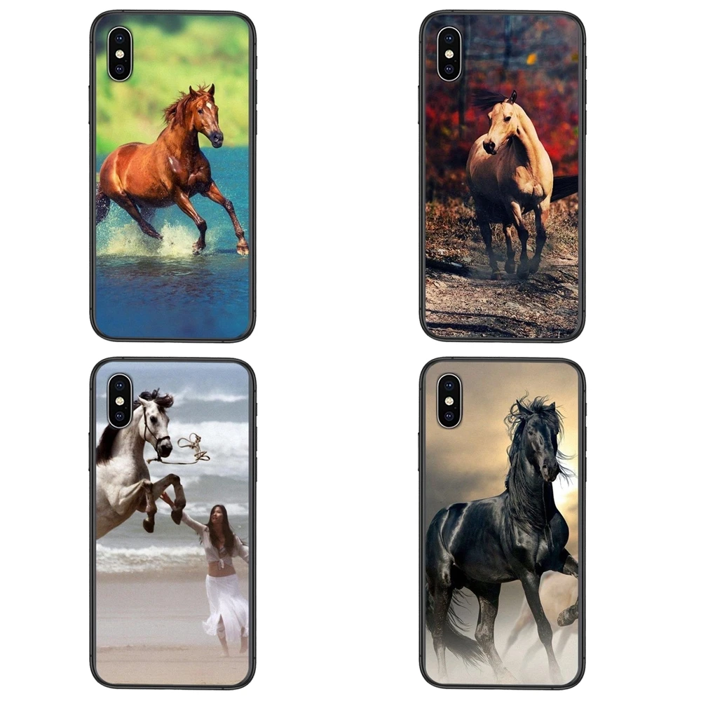 Лошадь галипающая лошадь для юниоров Apple iPhone 11 12 Pro Mini X XR XS MAX 5 5S 5C SE 6 6S 7 8 Plus