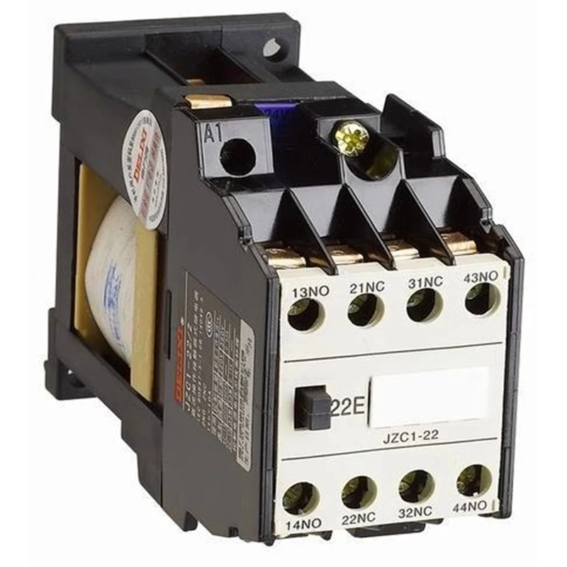 JZC1-22E 44E 53E AC Contator тип реле DC24V 36V 220 V 380V AC24V 36V 220 V 360V бобина 3 фазы 3 Pólo 4NO+ 4NC