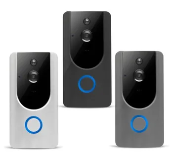 

720p wifi smart ring wifi videoeye camera doorbell wireless with alarm sensor