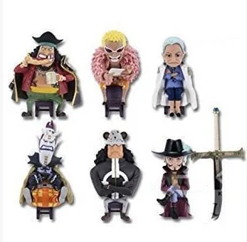 

One Piece/Sea King Seven Wu Hai round Table Conference WCF a Reward D Reward Hawkeye Bear Doll Capsule Toy