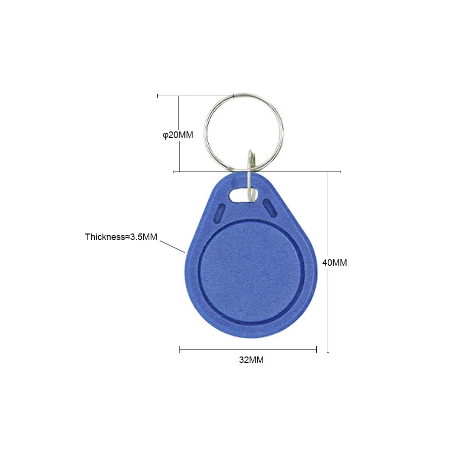 10 шт./партия брелоков маркер метка S50 13,5 MHZ CUID может изменить MF S50 1K IC брелок NFC клонирование; копирование блок 0 может написать 14443A