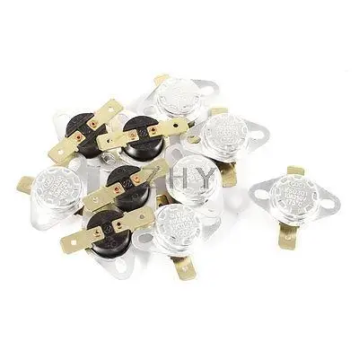 

10 Pcs KSD301 250V 10A 175 Celsius Normal Close Temperature Controlled Switch