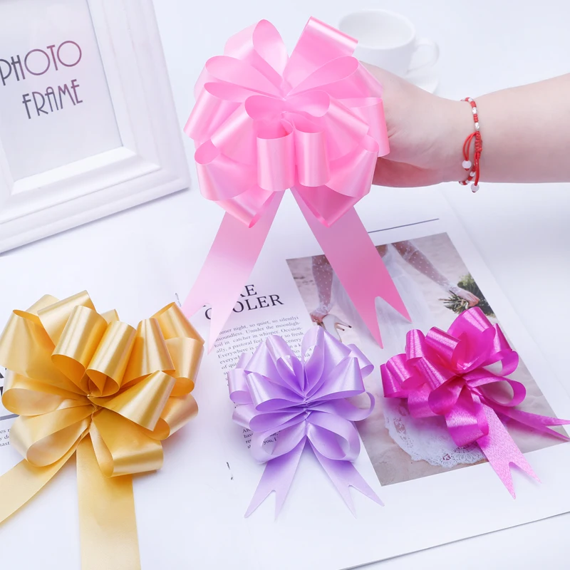 20pc 45mm Pull Bow Gift Ribbons Flower Wrappers For Wedding Events Birthday Decoration Happy New Year Christmas Gifts Decoration 20pc 45mm Pull Bow Gift Ribbons Flower Wrappers For Wedding Events Birthday Decoration Happy New Year Christmas Gifts Decoration