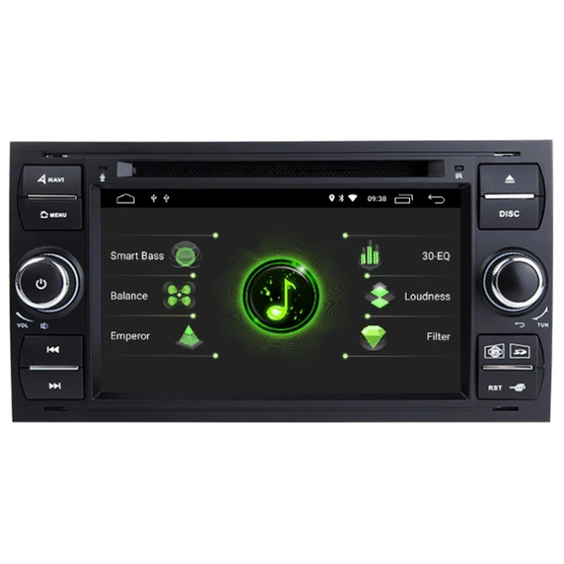 2 Din Android 9,0 dvd-плеер автомобиля мультимедиа FORD Focus II(2005-2007) C-Max(2005-2007) Fusion(2006-2011) радио gps навигация