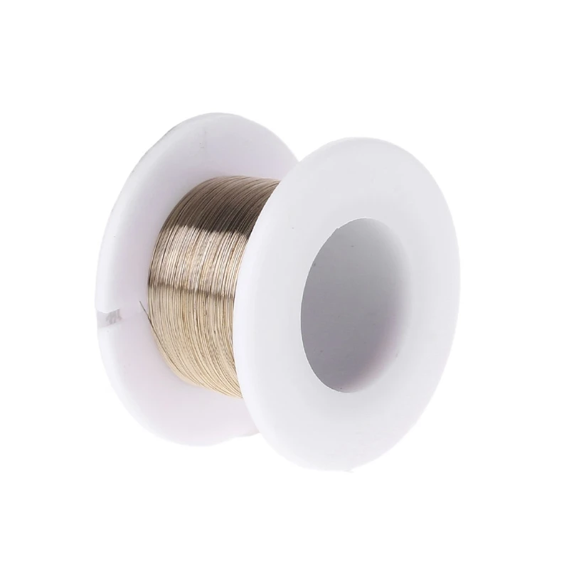 Stainless Steel Wires 0.05mm 0.06mm 0.08mm 0.1mm Alloy Gold Molybdenum Wire for LCD Display Screen Separator Repair