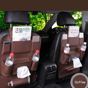 

Multi Functional Storage Bag Car Seat Back Protector Dust-proof Children Kick Mat Storage Bag