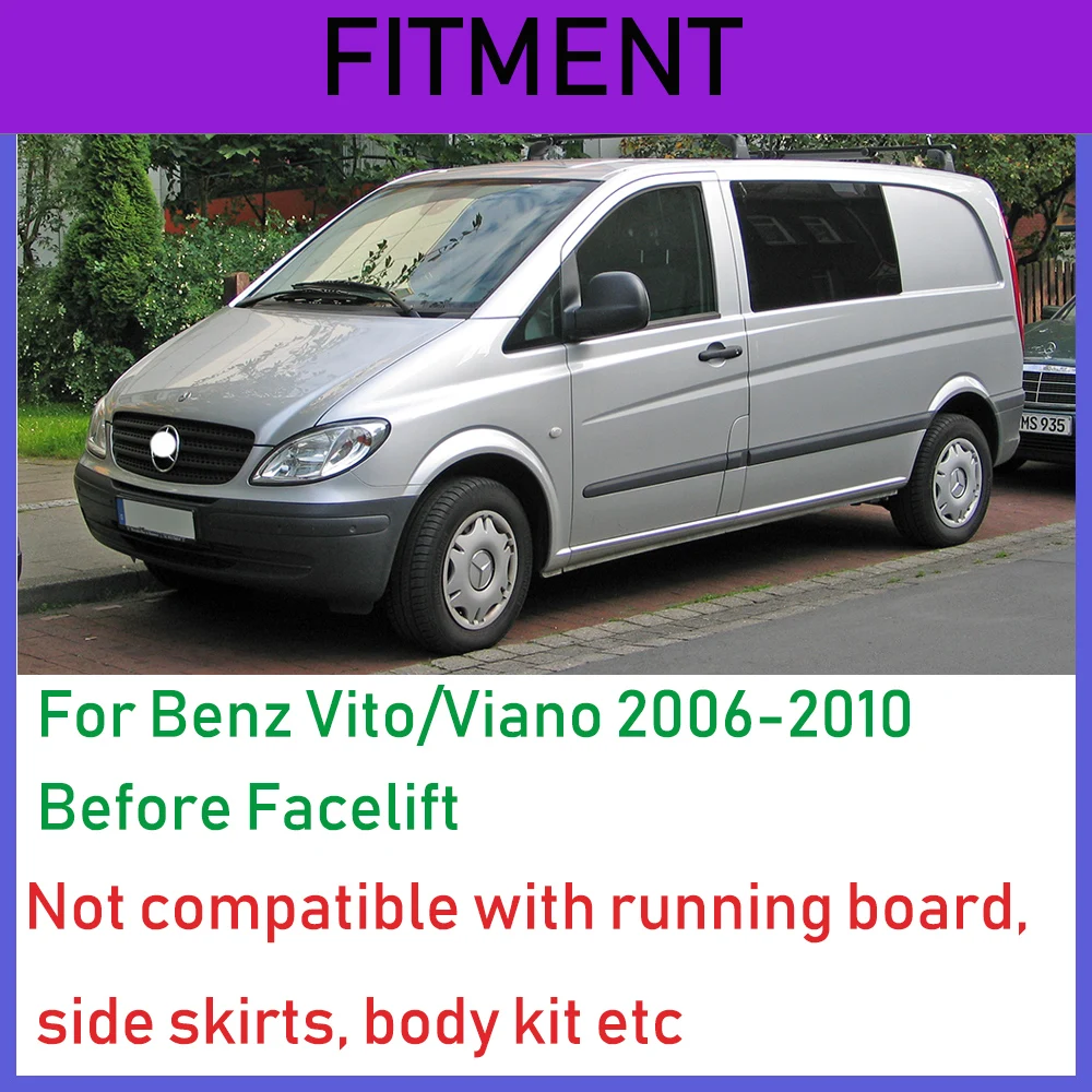 Автомобильные Брызговики для Benz Vito Viano 2006- Брызговики для крыла Брызговики, аксессуары