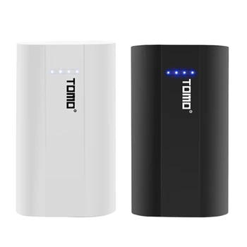 

TOMO A2 Power Bank 2 x 26650 Lithium Battery LCD Display Sn Micro-USB Input Dual Output DIY Smart Portable Battery Box for M