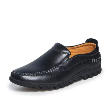 

Handmade Men's Loafer Shoes Leather Fashion Wedding Luxury Brand Male Shoes Casual Slip-On Mans Footwear 38-46 Big Size