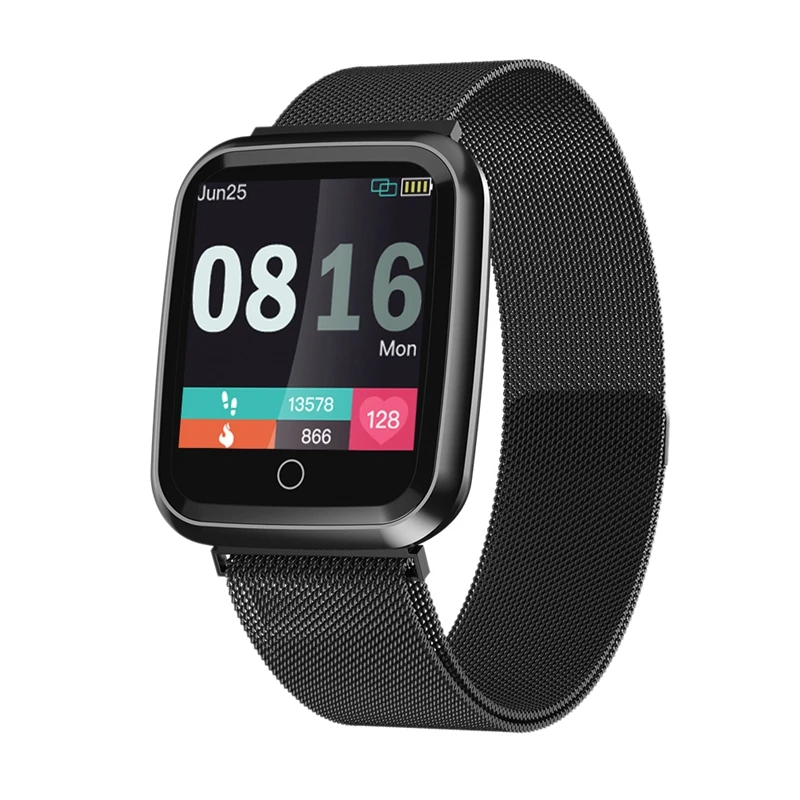 HFES Women Smart Watch IP68 Waterproof Smartwatch Heart Rate Monitor