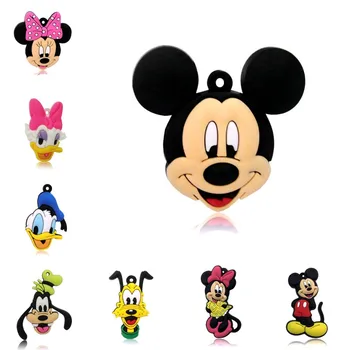 

100PCS PVC cartoon Figure Mickey Fridge Magnet Home Decoration Accessories Magnets for Refrigerators Kid Whiteboard Sticker