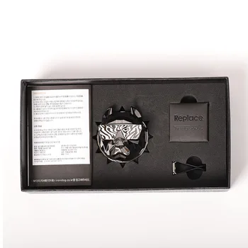 

Luxury Box Bulldog Car Perfume 2020 New Version Car Air Freshener Creative Auto Vent Clip Car Fragrance Car Freshener
