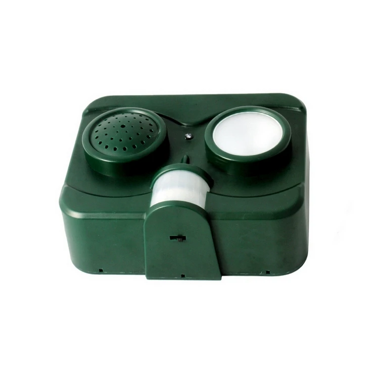 6.5V Solar Power Acousto-Optic Bird Repeller Waterproof Deterrent Pigeon Birds Scarer Pest Repellent Ultrasonic Wave Scare Pest