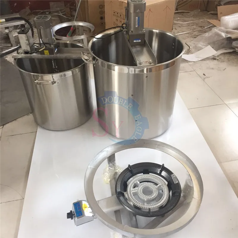 50l Cheap Stainless Steel Small Hot Pot Seasoning Jacketed Boiling Stir Pots Tomato Sauce Cooking Mixer Machine 220v 110v Food Processors Aliexpress