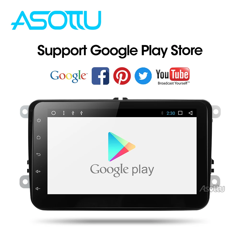 Top EU/RU Warehouse CDZ8060 2G android 9.0 car dvd player for VW polo golf passat tiguan skoda yeti superb rapid for skoda gps navi 2