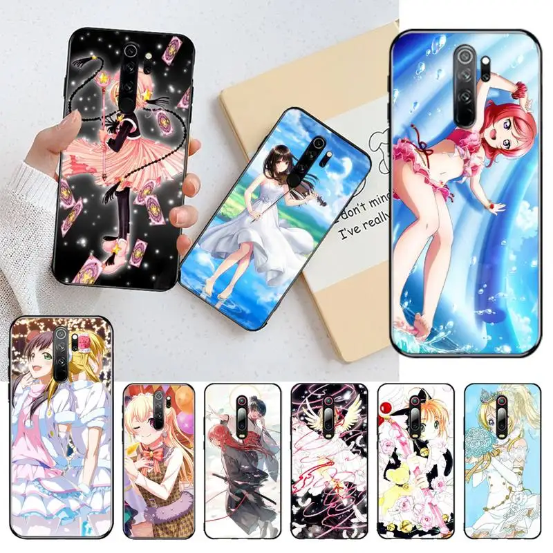 HPCHCJHM японское аниме Love Live Custom Photo Soft чехол для телефона Redmi Note 8 8A 8T 7 6 6A 5 5A 4 4X 4A Go Pro |