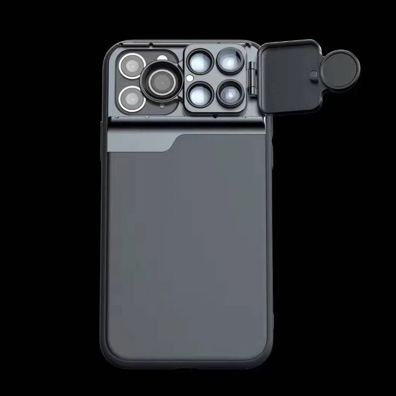 Объектив мобильного телефона для iPhone 11 Pro Max широкоугольный Макро Рыбий глаз портрет телеобъектив CPL фильтр Лен чехол для телефона для iPhone 11