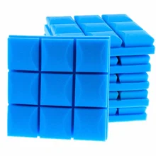 6 pièces 250x250x50mm Studio acoustique insonorisé mousse Absorption acoustique traitement panneau tuile coin protecteur insonorisant Spong