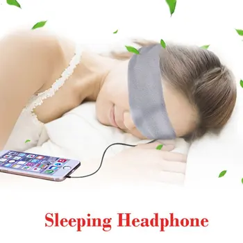 

HUAIOU Washable Anti-noise Headset Sport Running Sleeping Earphones Eyeshade Bundle Music Headband Headphones for iPhone Huawei
