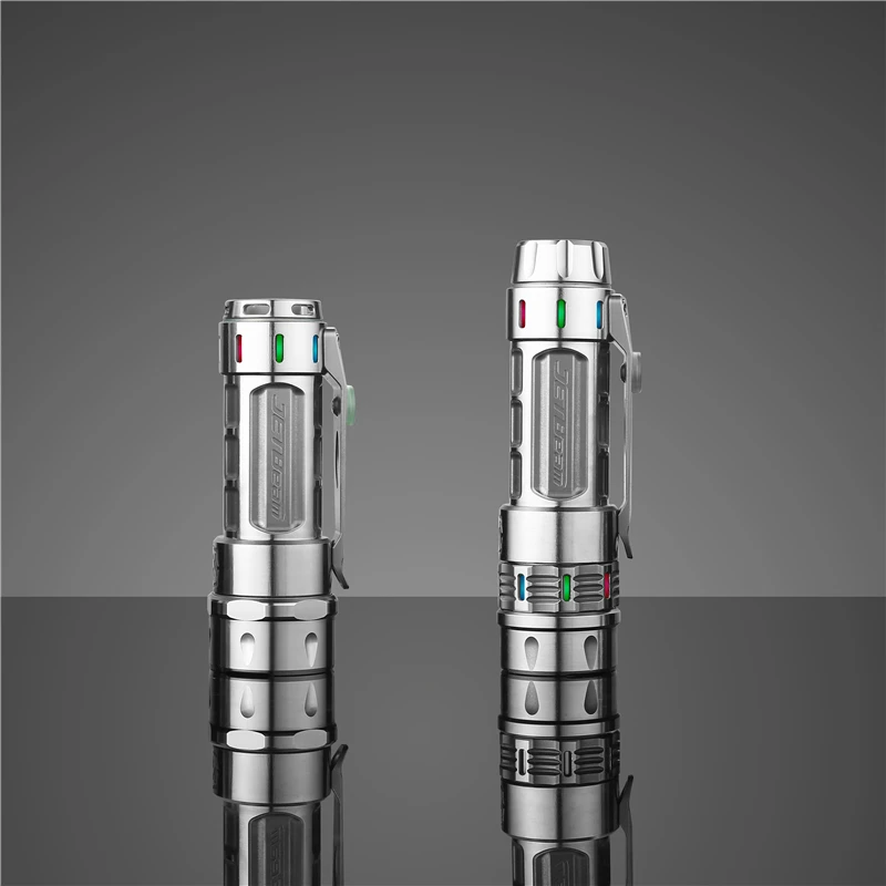 JETBEAM DM25 XPG3 Titaniums 5 режимов 1400лм IPX8 индикатор питания EDC тактический фонарь светодиодный фонарь лампа прожекторы