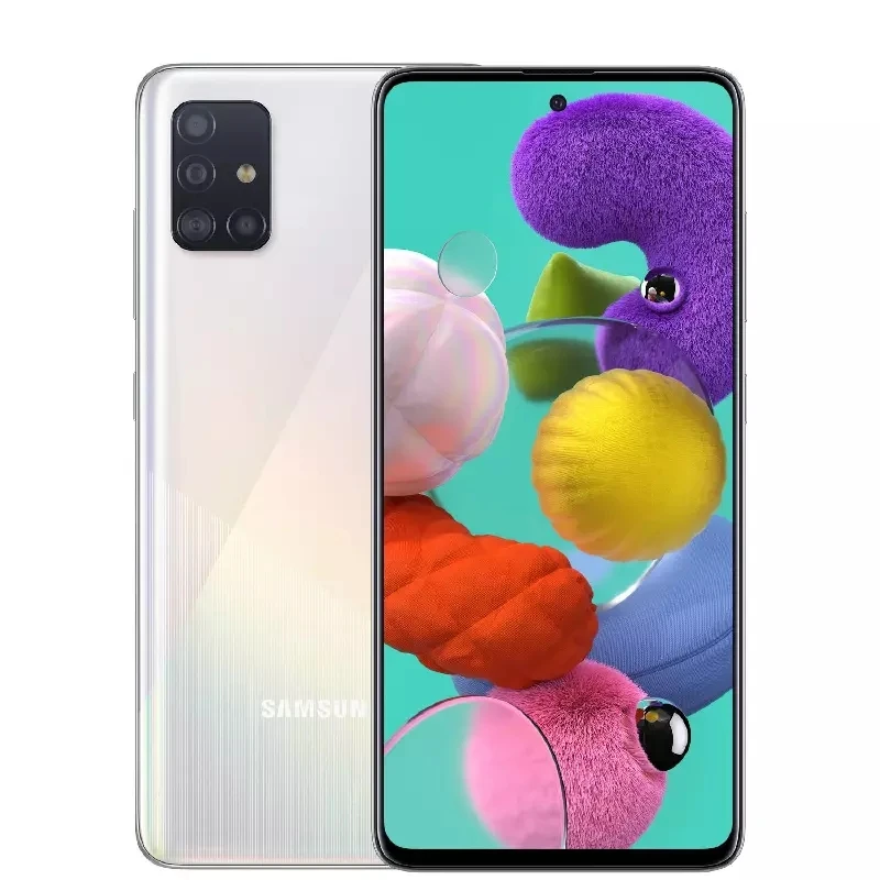 Samsung Galaxy A51 A515F смартфон восемь ядер экран 2020 дюйма 4 Гб + 128 ГБ | Мобильные телефоны и