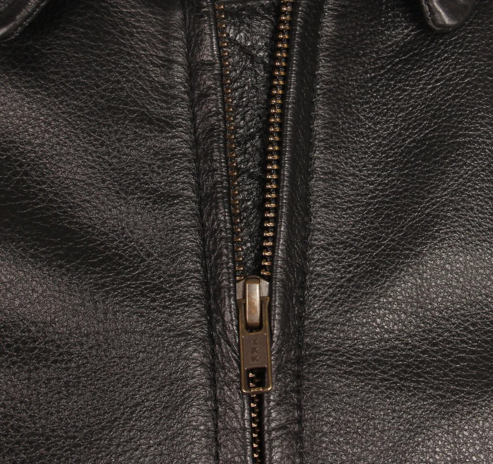 Винтажная куртка из состаренной кожи для мужчин, кожаное пальто с камнем, натуральная коровья кожа, мужская кожаная куртка-бомбер, осень M252