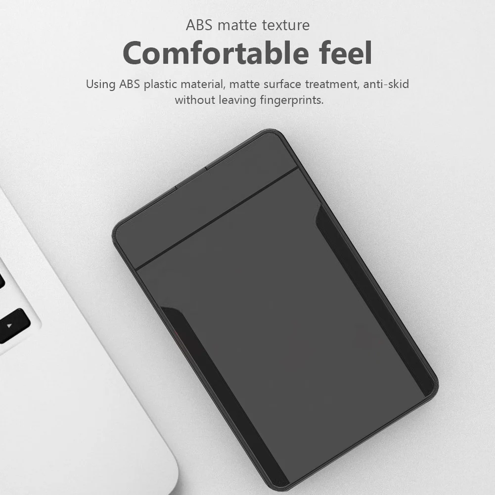 2.5inch HDD Caddy Enclosure 2.5inch SATA SSD Mobile Disk Box Cases Laptop Hard Drive USB3.0/2.0 HDD Case For Windows/Mac
