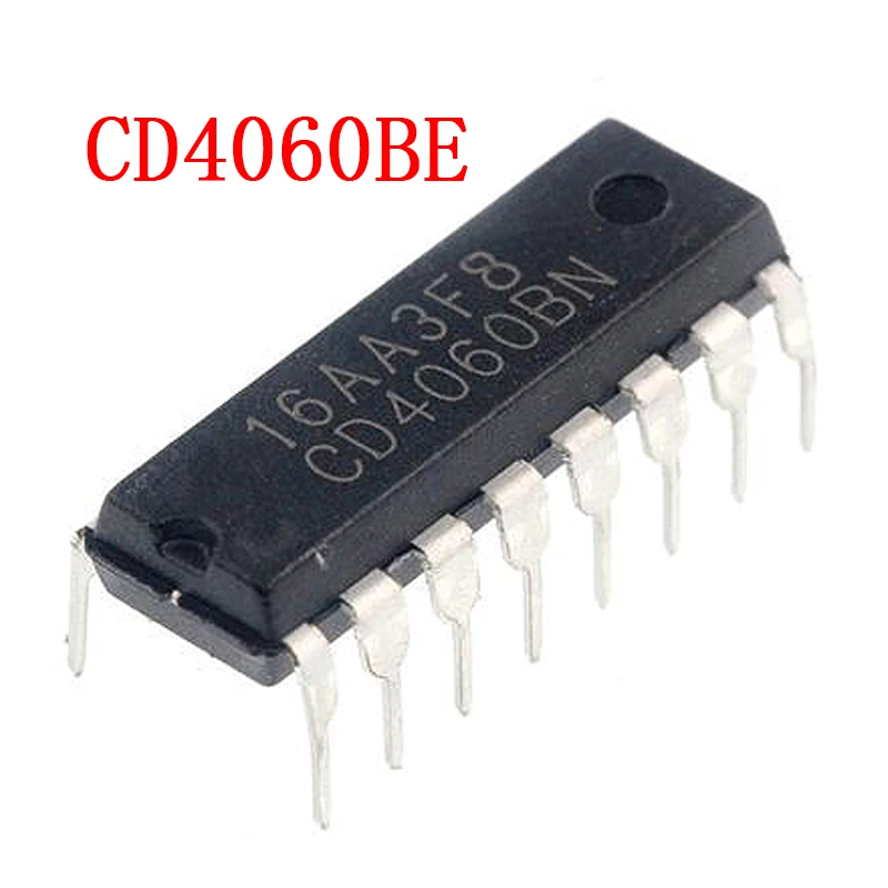 10 шт./лот HCF4060BE CD4060BE HCF4060 CD4060 DIP-16 | Электронные компоненты и принадлежности