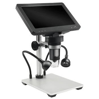 

1Pc Repairing 1200x Industrial 7-Inch HD Display Supplement LED Microscope Magnifying Glass Digital Microscope