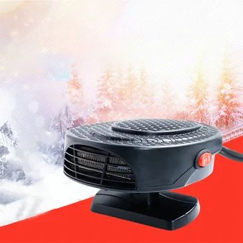 

2 In 1 Energy Saving Adjustable Freestanding Defrosting Vehicle Demister Universal ABS Car Heater Stable Low Noise Self Adhesive