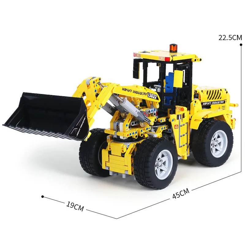 

13122 Technical Car Toys RC Car L350F Wheel Loader Truck Building Blocks Bricks Compatible With 42030 Bulldozer Toy Gifts